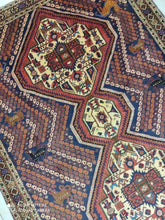 Charger l'image dans la galerie, Tapis Afchar fait main n°17239_180×130