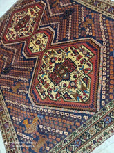 Charger l'image dans la galerie, Tapis Afchar fait main n°17239_180×130
