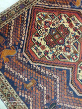 Charger l'image dans la galerie, Tapis Afchar fait main n°17239_180×130