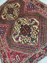 Charger l'image dans la galerie, Tapis Afchar fait main n°17236_180×132