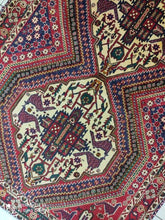 Charger l'image dans la galerie, Tapis Afchar fait main n°17236_180×132
