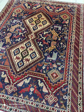 Charger l'image dans la galerie, Tapis Afchar fait main n°17416_180×133