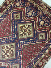 Charger l'image dans la galerie, Tapis Afchar fait main n°17412_180×135