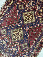 Charger l'image dans la galerie, Tapis Afchar fait main n°17412_180×135