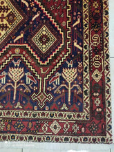 Charger l'image dans la galerie, Tapis Afchar fait main n°17412_180×135