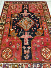 Charger l'image dans la galerie, Tapis Ghachghai noué main n°100_186×132