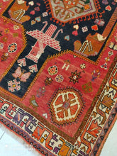 Charger l'image dans la galerie, Tapis Ghachghai noué main n°100_186×132