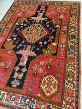 Charger l'image dans la galerie, Tapis Ghachghai noué main n°100_186×132
