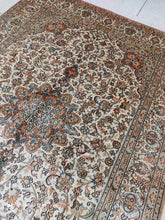 Charger l'image dans la galerie, Tapis Cachemire soie noué main n°22_187×124