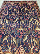 Charger l'image dans la galerie, Tapis Afchar fait main n°12523_187×130