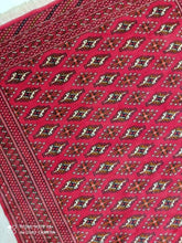 Charger l'image dans la galerie, Tapis Torkaman noué main n°19314_190×120
