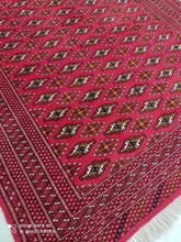 Charger l'image dans la galerie, Tapis Torkaman noué main n°19314_190×120