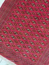 Charger l'image dans la galerie, Tapis Torkaman noué main n°19314_190×120