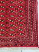 Charger l'image dans la galerie, Tapis Torkaman noué main n°19314_190×120