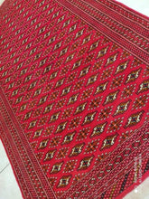 Charger l'image dans la galerie, Tapis Torkaman noué main n°19314_190×120