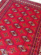 Charger l'image dans la galerie, Tapis Torkaman fait main n°19266_190×142