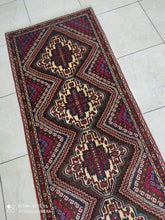 Charger l'image dans la galerie, Tapis Afchar fait main n°18813_192×75