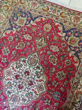 Charger l'image dans la galerie, TAPIS Tabriz noué main n°19170_195×140