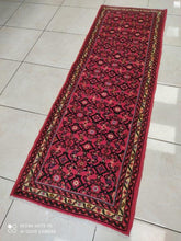 Charger l'image dans la galerie, Tapis Hosseinabad noué main n°18105_195×68