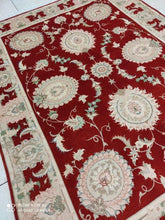 Charger l'image dans la galerie, Tapis Tabriz fait main n°12581_196×148