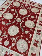 Charger l'image dans la galerie, Tapis Tabriz fait main n°12581_196×148