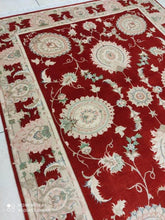 Charger l'image dans la galerie, Tapis Tabriz fait main n°12581_196×148
