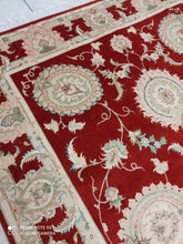Charger l'image dans la galerie, Tapis Tabriz fait main n°12581_196×148
