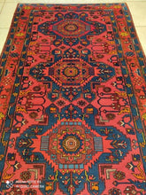 Charger l'image dans la galerie, TAPIS ANTIQUE Azerbaïdjan noué main n°18487_198×125