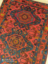 Charger l'image dans la galerie, TAPIS ANTIQUE Azerbaïdjan noué main n°18487_198×125