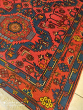 Charger l'image dans la galerie, TAPIS ANTIQUE Azerbaïdjan noué main n°18487_198×125