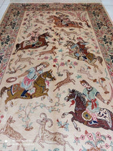 Charger l'image dans la galerie, Tapis Ghom soie noué main n°19755_198×128
