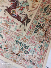 Charger l'image dans la galerie, Tapis Ghom soie noué main n°19755_198×128