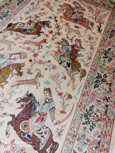 Charger l'image dans la galerie, Tapis Ghom soie noué main n°19755_198×128