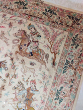 Charger l'image dans la galerie, Tapis Ghom soie noué main n°19755_198×128