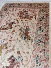 Charger l'image dans la galerie, Tapis Ghom soie noué main n°19755_198×128