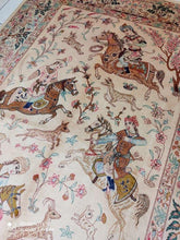 Charger l'image dans la galerie, Tapis Ghom soie noué main n°19755_198×128