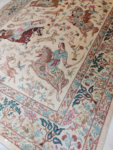 Charger l'image dans la galerie, TAPIS Ghom soie fait main n°19753_200×127