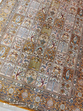 Charger l'image dans la galerie, Tapis Ghom soie tissé main n°11604_200×128