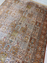 Charger l'image dans la galerie, Tapis Ghom soie tissé main n°11604_200×128