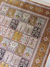 Charger l'image dans la galerie, Tapis Ghom soie tissé main n°11634_200×132