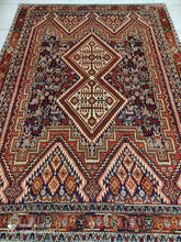 Charger l'image dans la galerie, Tapis Afchar fait main n°18815_210×150