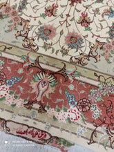 Charger l'image dans la galerie, TAPIS Tabriz noué main n°15321_210×152