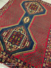 Charger l'image dans la galerie, Tapis Afchar noué main n°835_210×155