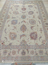 Charger l'image dans la galerie, Tapis Tabriz Panja Raj fait main n°14513_215×150