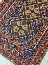 Charger l'image dans la galerie, Tapis Afchar fait main n°18811_220×140