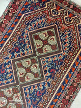 Charger l'image dans la galerie, Tapis Afchar fait main n°18811_220×140