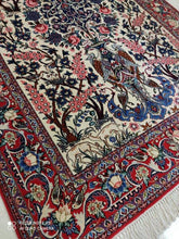 Charger l'image dans la galerie, Tapis Ispahan tissé main main n°18923_235×153
