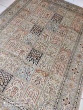 Charger l'image dans la galerie, Tapis Cachemire soie noué main n°16_242×172
