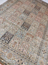 Charger l'image dans la galerie, Tapis Cachemire soie noué main n°16_242×172