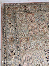 Charger l'image dans la galerie, Tapis Cachemire soie noué main n°16_242×172